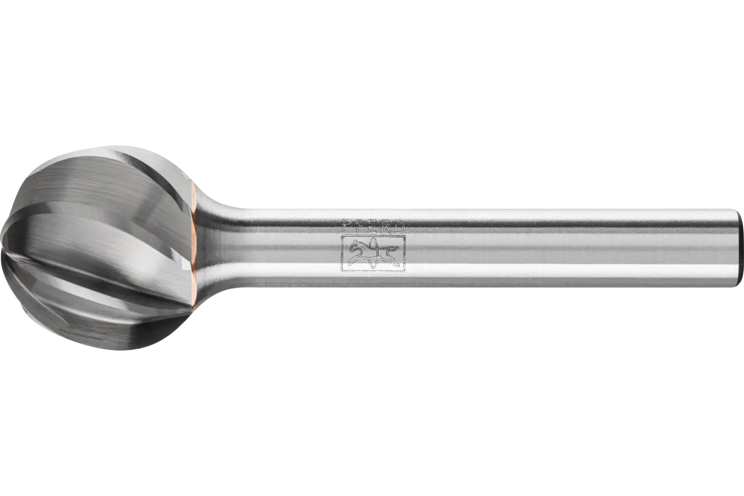 Picture of Pferd Carbide Bur SD-6 Ball Shape ALU Cut 5/8" x 9/16" x 1/4" Shank